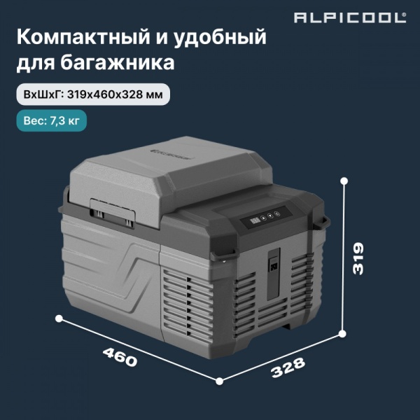 Компрессорный автохолодильник Alpicool NL12 (12/24)